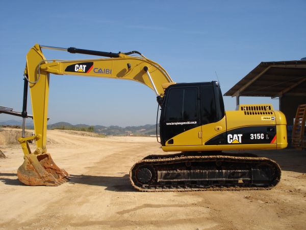 Foto da escavadeira hidráulica Caterpillar (CAT) 315 CL